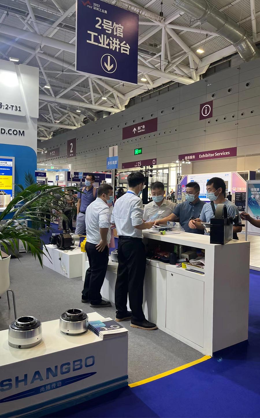 2022ITES深圳工業(yè)展展會(huì)現(xiàn)場(chǎng)第二天